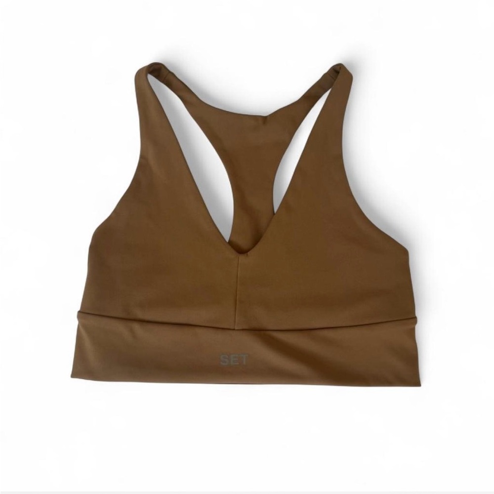 SET Active Tan Sports Bra
